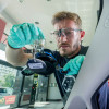 Inspektionsspiegel Ø 55 mm mit Vergrößerung