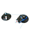 Duobond RL-eez Wireline Rolle/100 Meter Kunststoff-Schneiddraht 1,1 mm, 270 daN. Blau