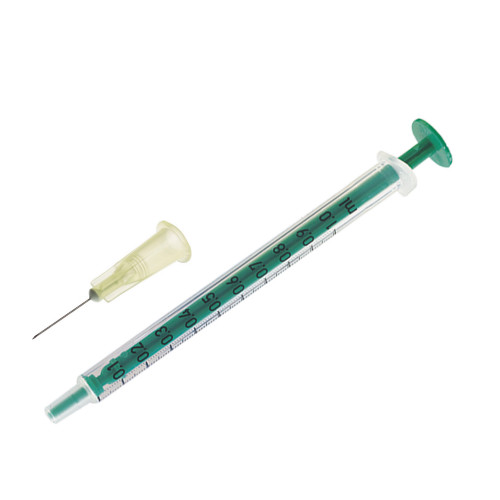 Injektionsspritze mit separater Nadel 1 ml
