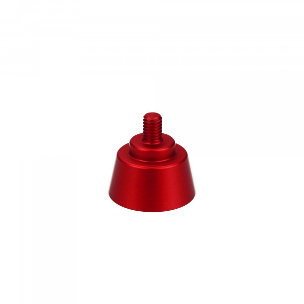 Suction cup with raised edge