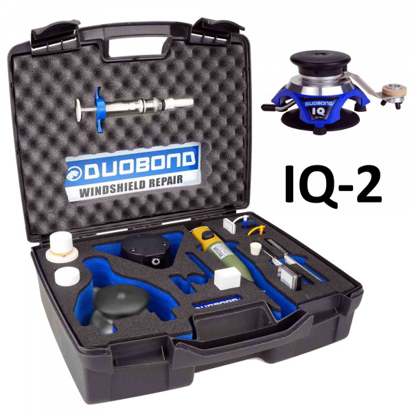Duobond Scheibenreparatur-Set mit IQ-2 Reparaturbrücke