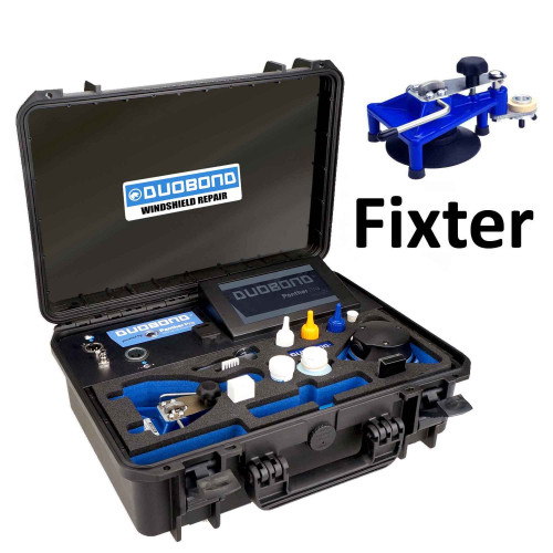 Duobond kabelloses Scheibenreparatur-System mit Autorep & Fixter Reparaturbrücke