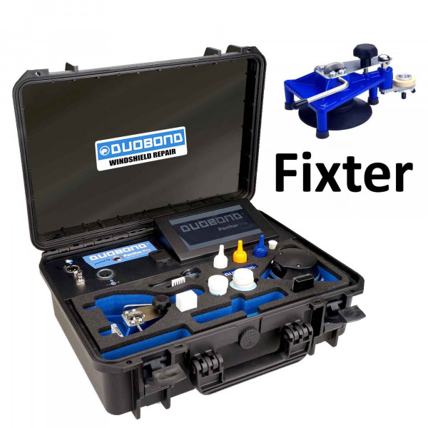 Duobond kabelloses Scheibenreparatur-System mit Autorep & Fixter Reparaturbrücke