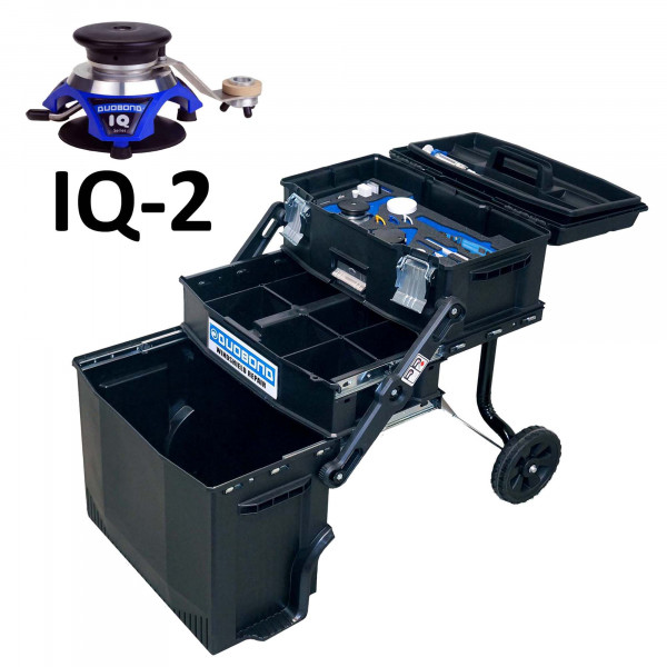 Duobond kabelloser Scheibenreparatur-Rollwagen mit IQ-2 Reparaturbrücke